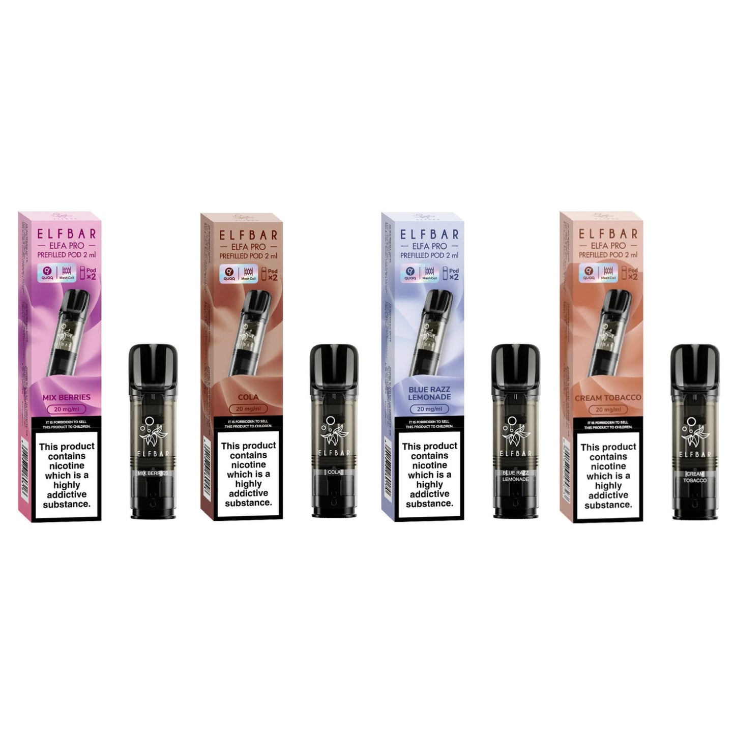 Elf Bar ELFA PRO Pre-Filled E-Liquid Pods