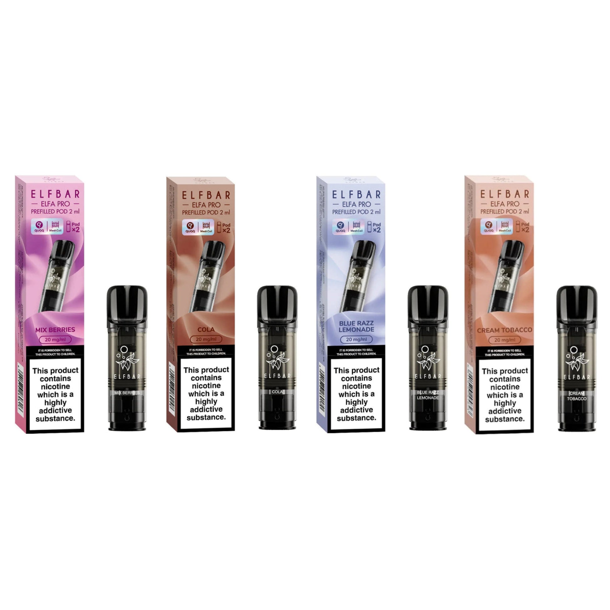 Elf Bar ELFA PRO Pre-Filled E-Liquid Pods