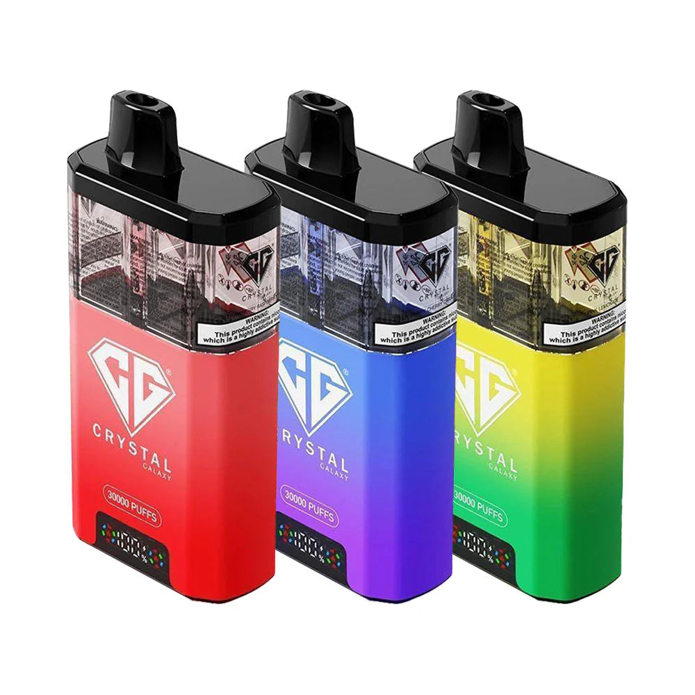 Box Of 10 Crystal Galaxy Focus 30000 Puff Vape | Best Price