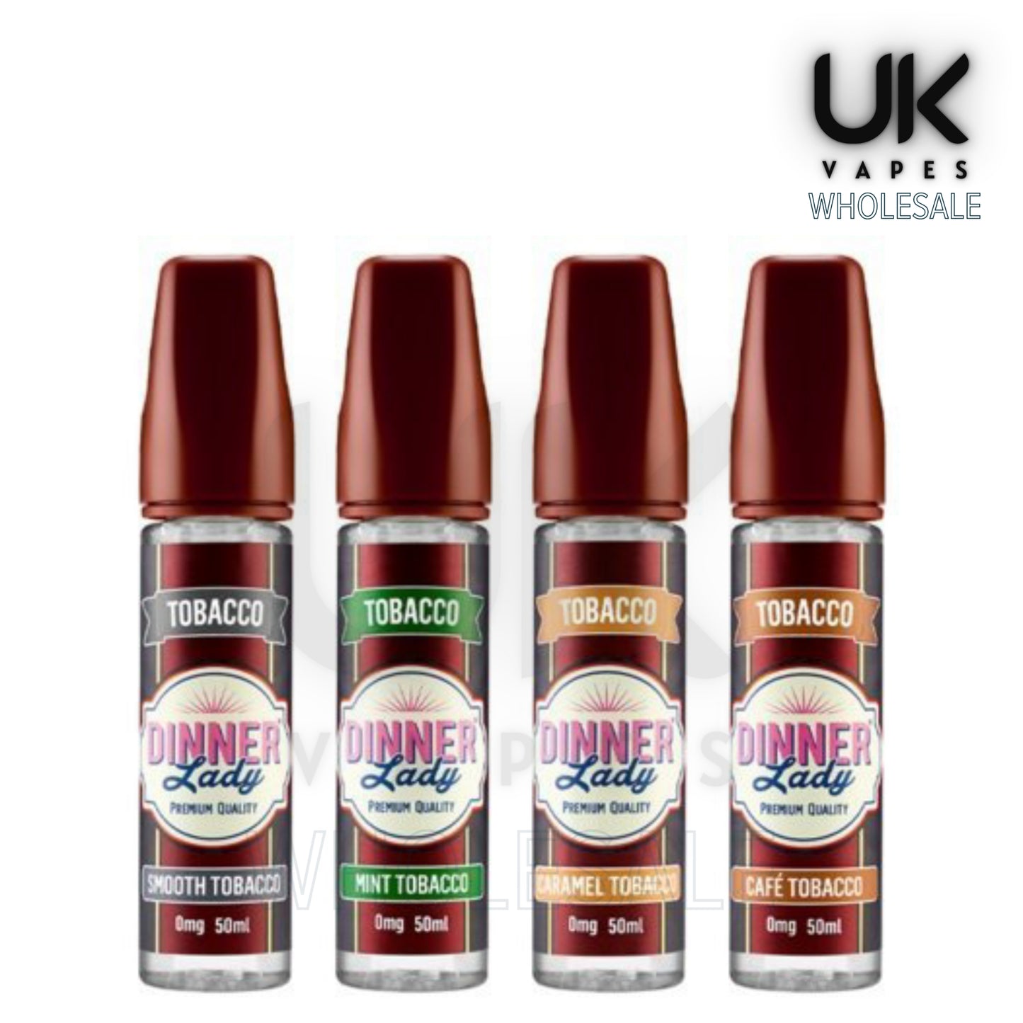 Dinner Lady Tobacco 50ml E-liquids