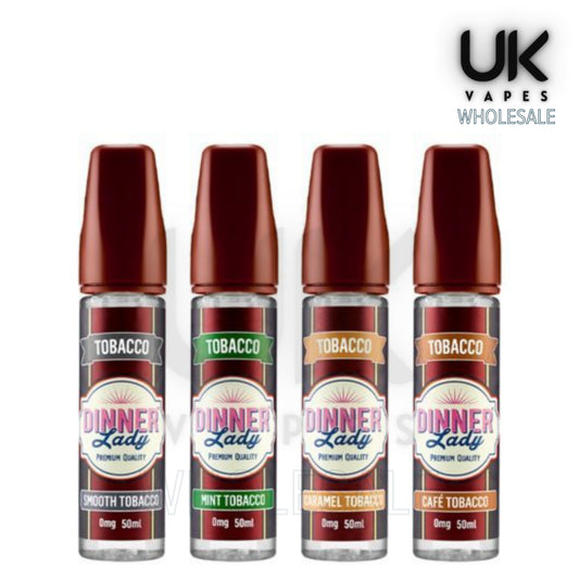 Dinner Lady Tobacco 50ml E-liquids