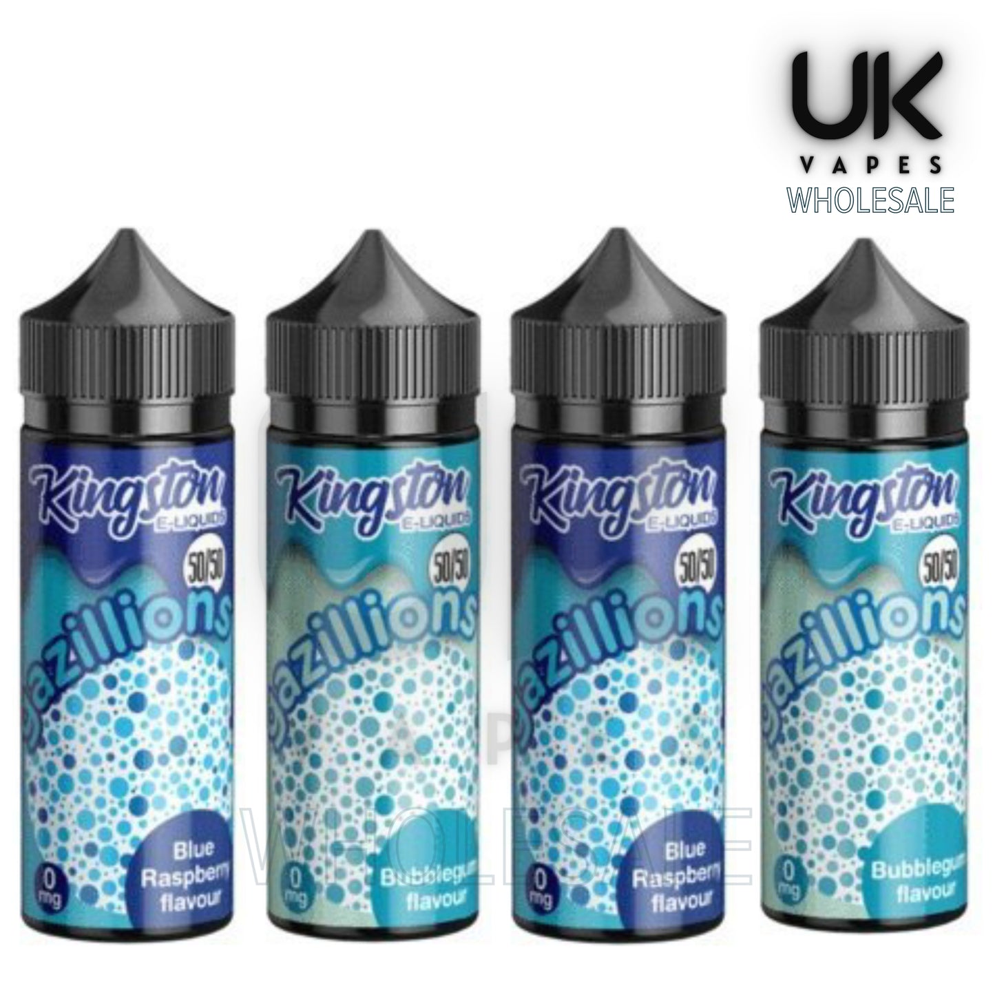 Kingston 50/50 Gazillions 100ml E-liquids