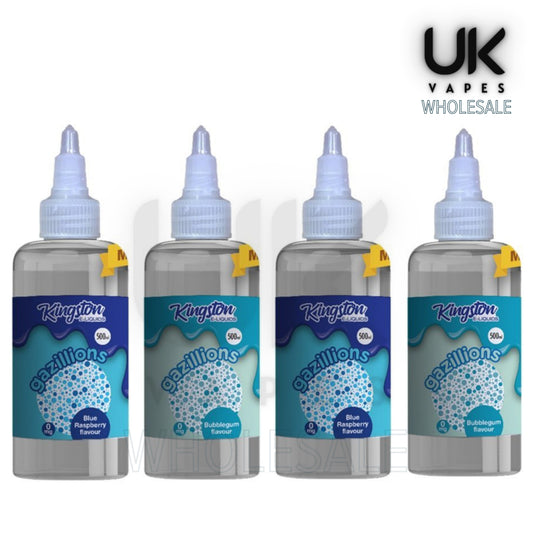 Kingston Gazllions 500ml Shortfill E-Liquid