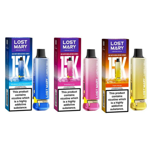 Lost Mary Nera 15K Puffs Prefilled Replacement Pods