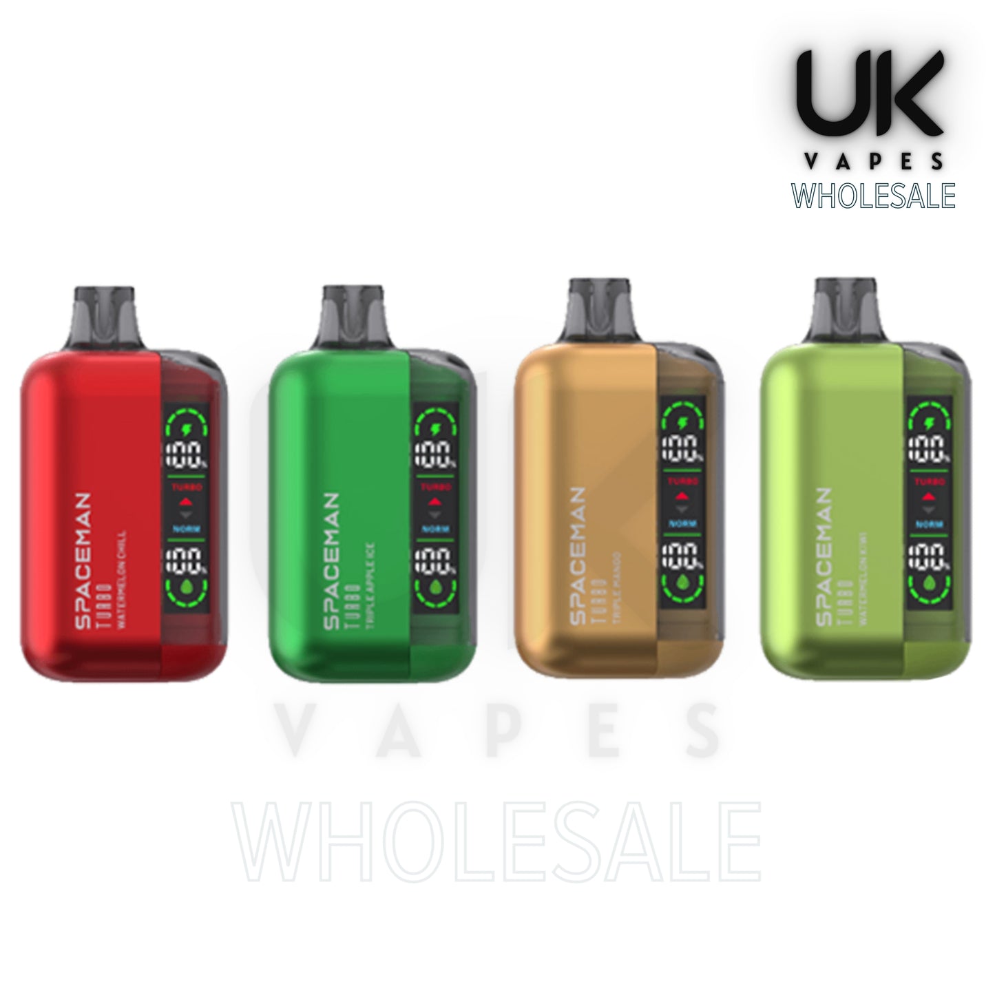 Box Of 10 Smok spaceman Ultra Turbo 15000 Puffs Disposable Vape