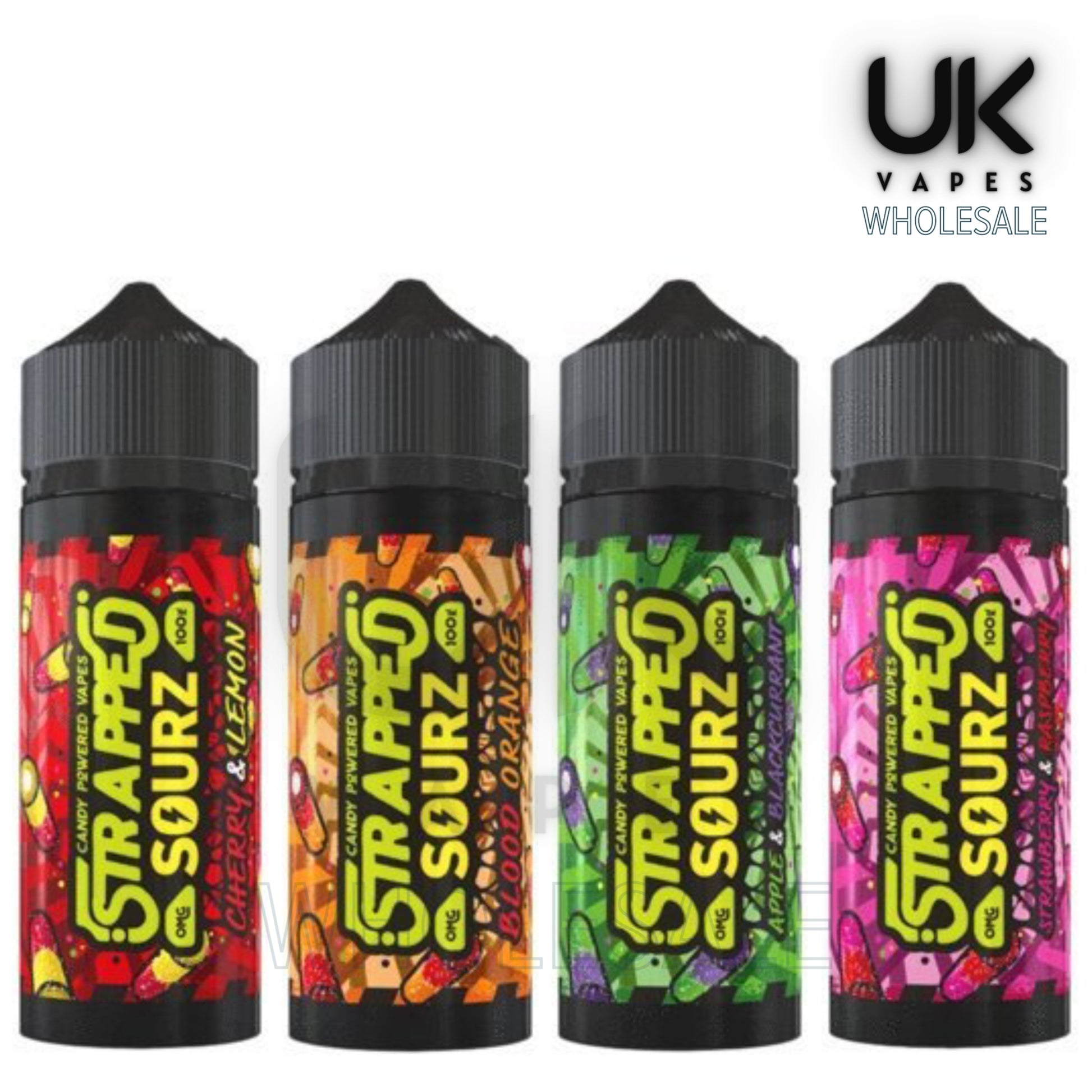 Strapped Sourz 100ml E-liquids