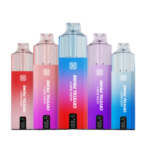 Aura Bar Crystal Prime 10000 Puffs Wholesale Vape| £8.99 Only