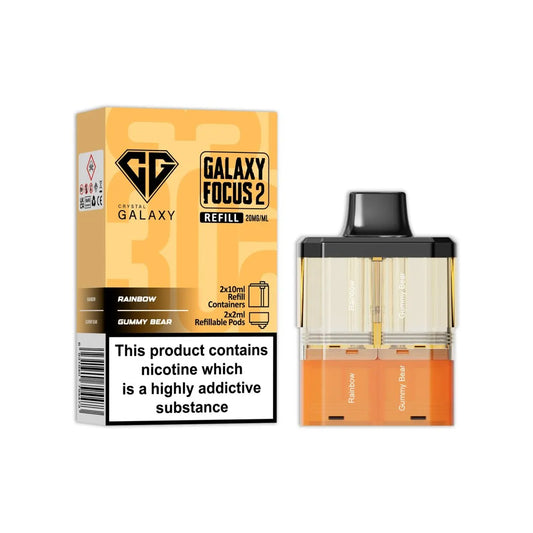 Crystal Galaxy Focus 2 30K Refill Replacement Pods