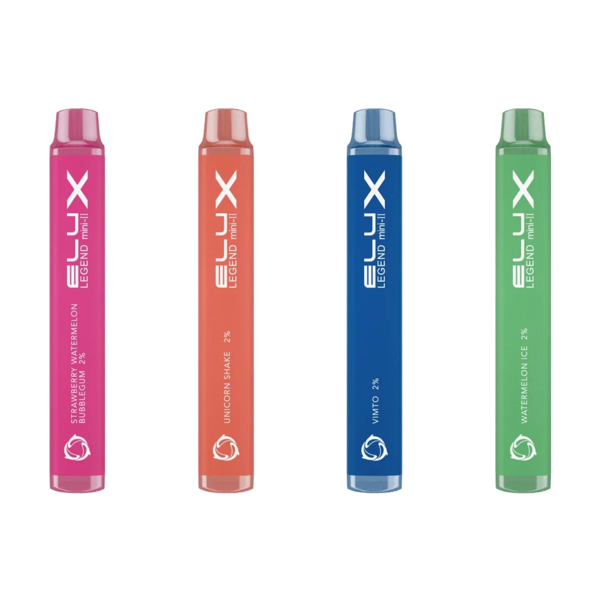 elux legend mini 2 Box Of 10 Elux Legend Mini 2 600 Puffs Disposable Vape