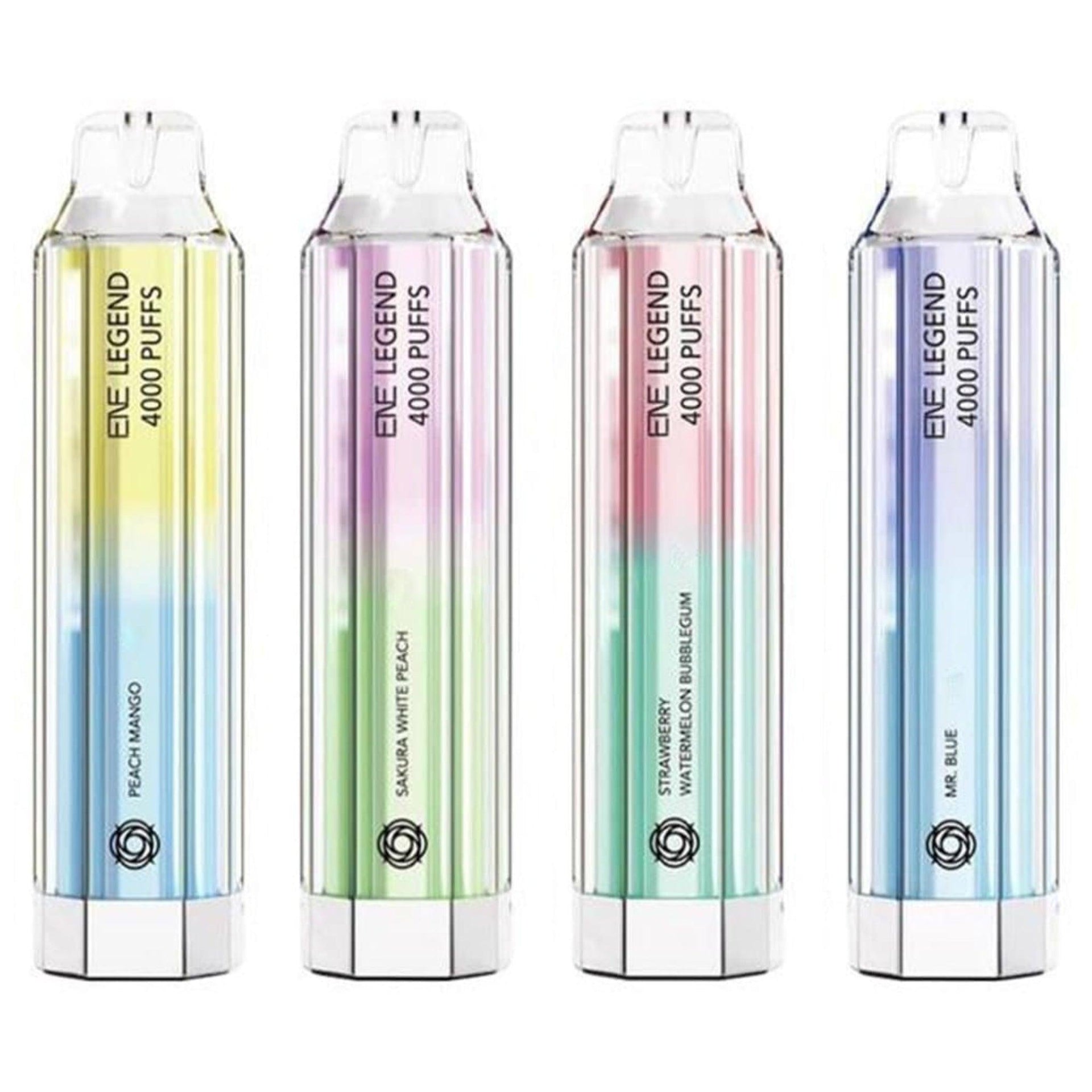 Box of 10 Elux ENE Legend 4000 Disposable Vape