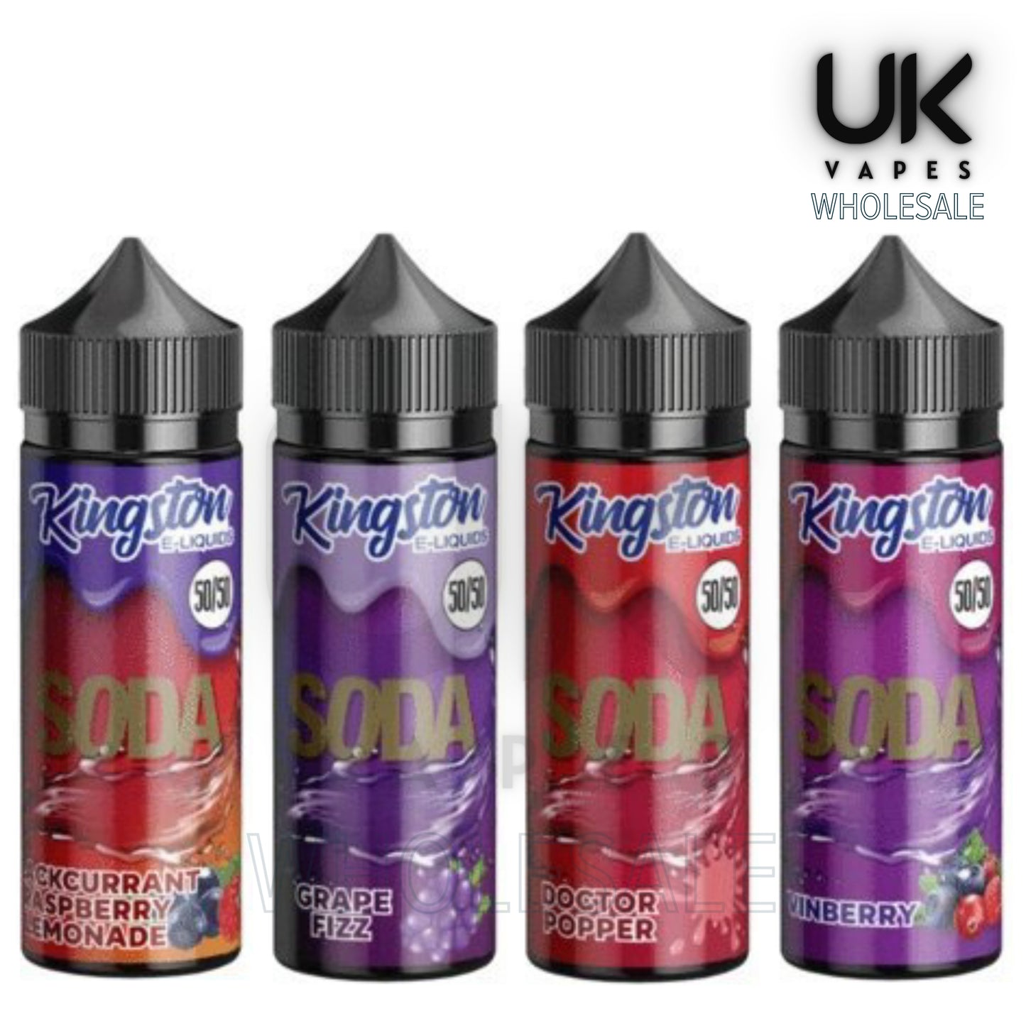 Kingston 50/50 Soda 100ml E-liquids