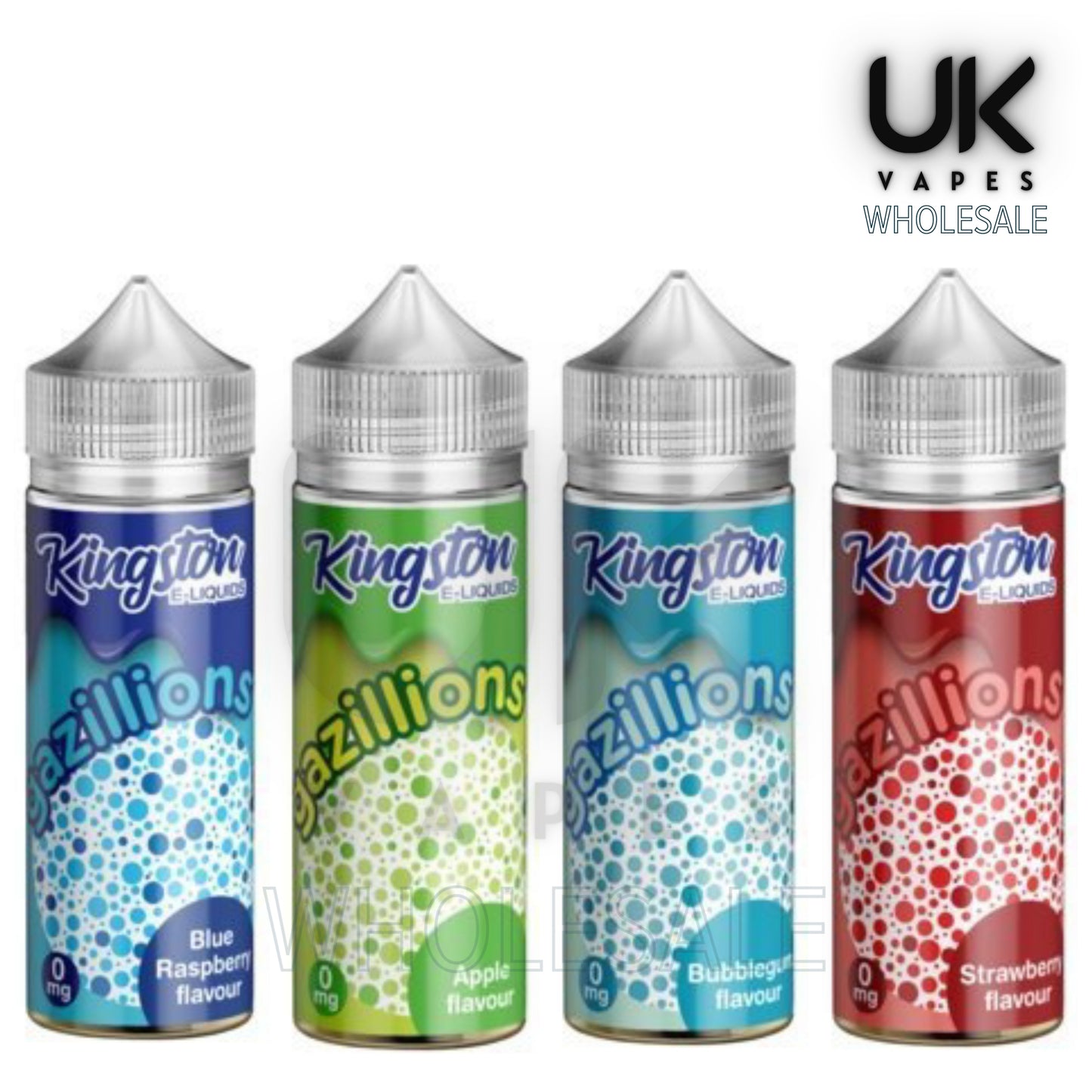 Kingston Gazillions 100ml E-liquids