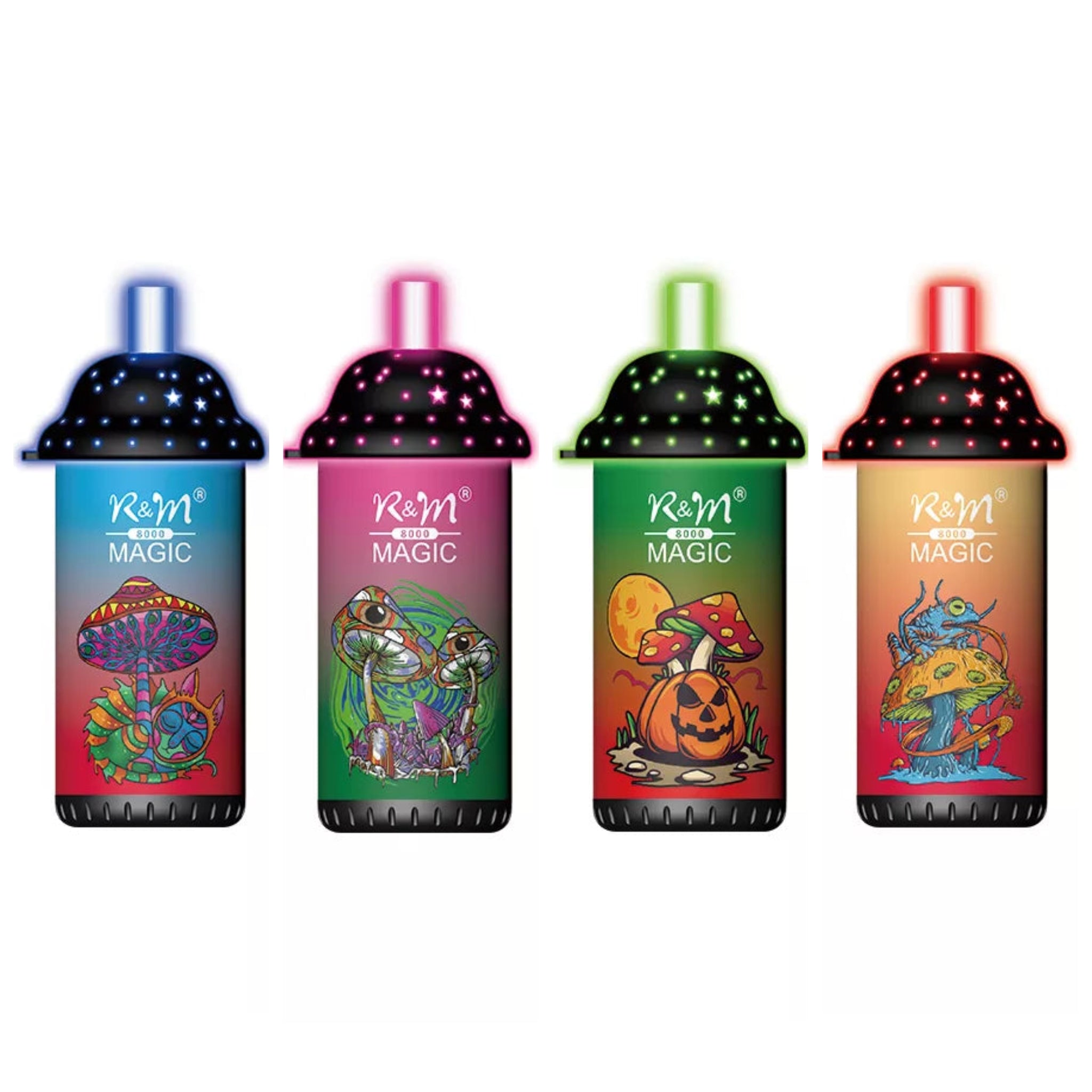 Box Of 10 RAndM Magic 8000 Disposable Vape – UK Vape Wholesale