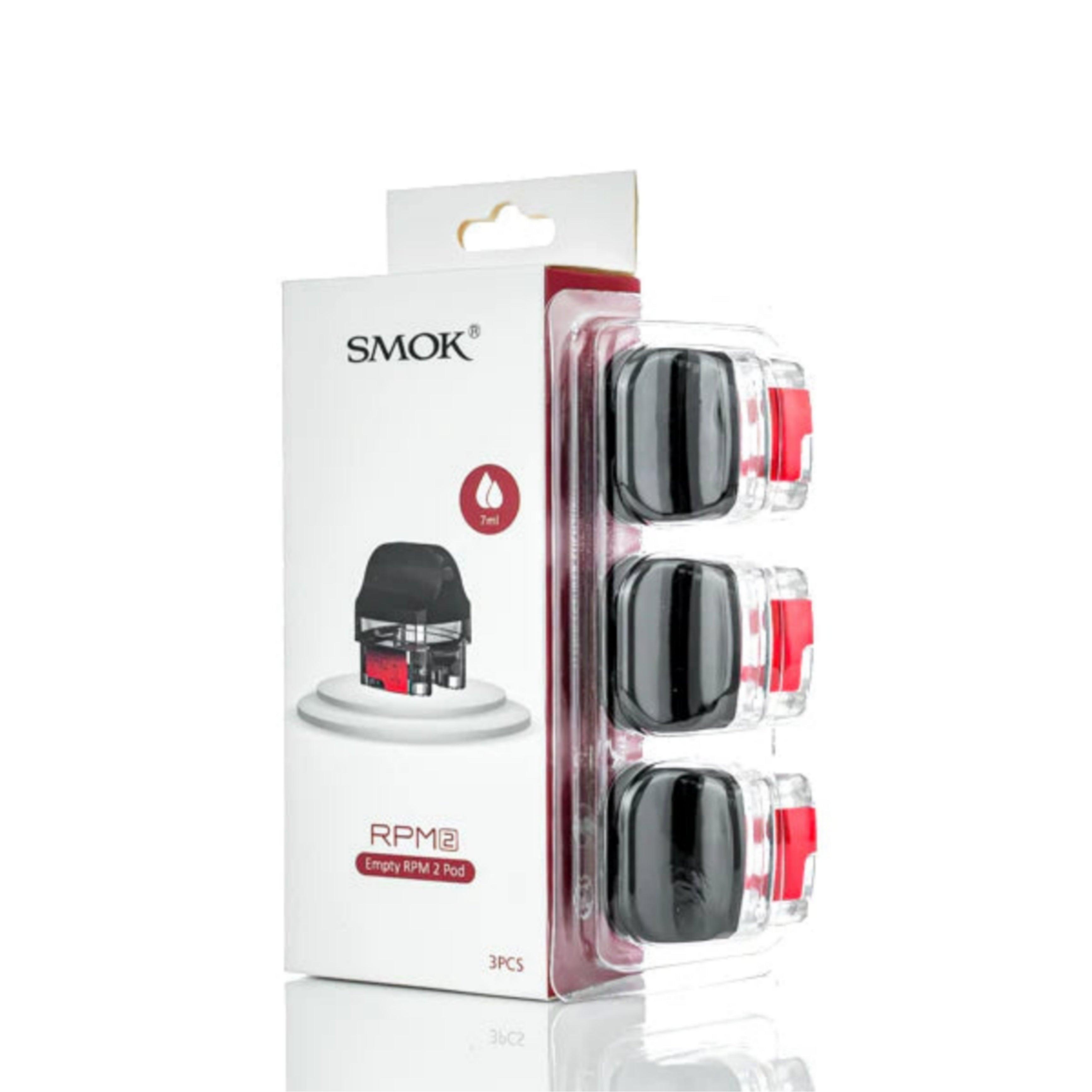 Box Of 3 Smok RPM Nord Empty Pod 2ml | Lowest Price In UK – UK Vape ...