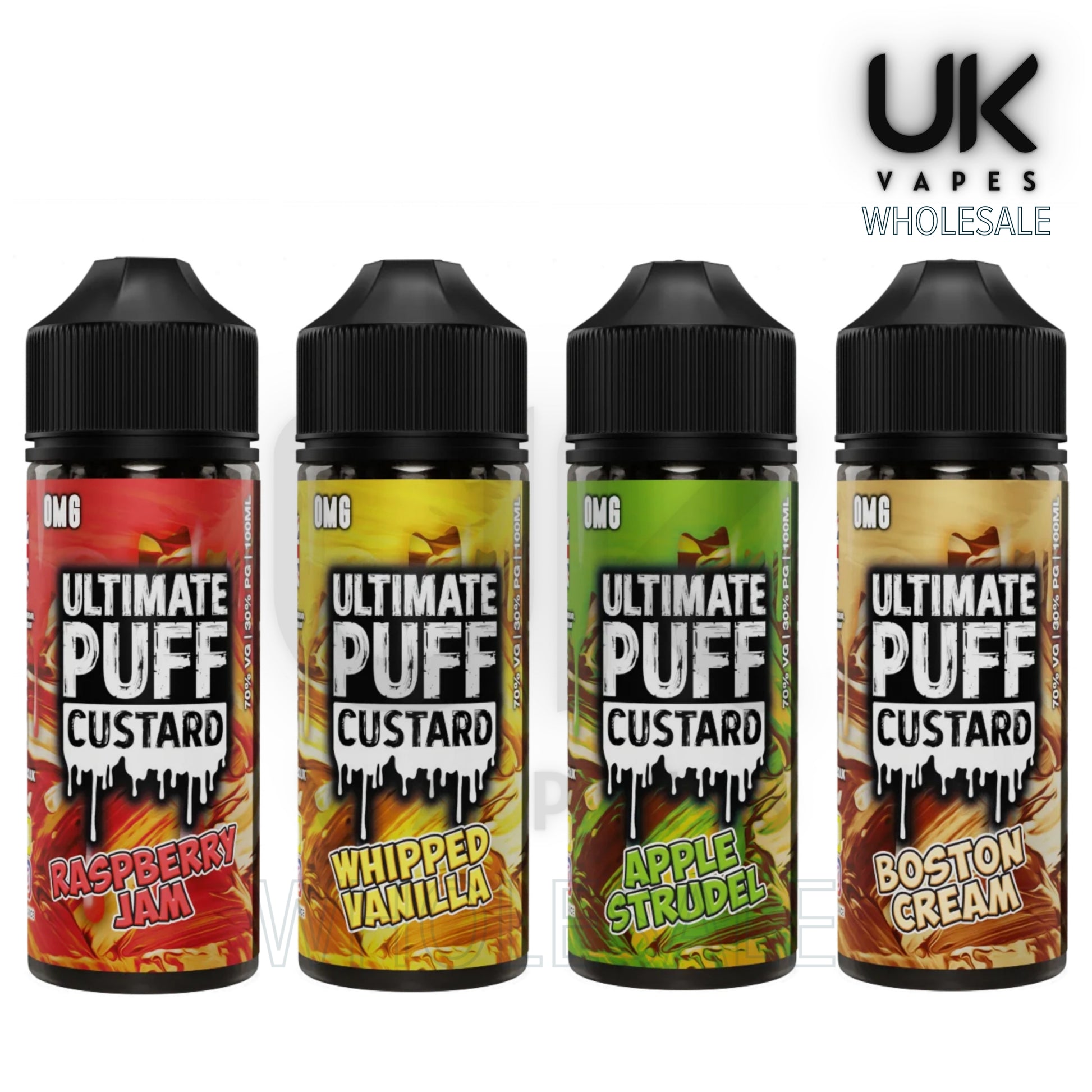 Ultimate Puff Custard 100ml E-liquids