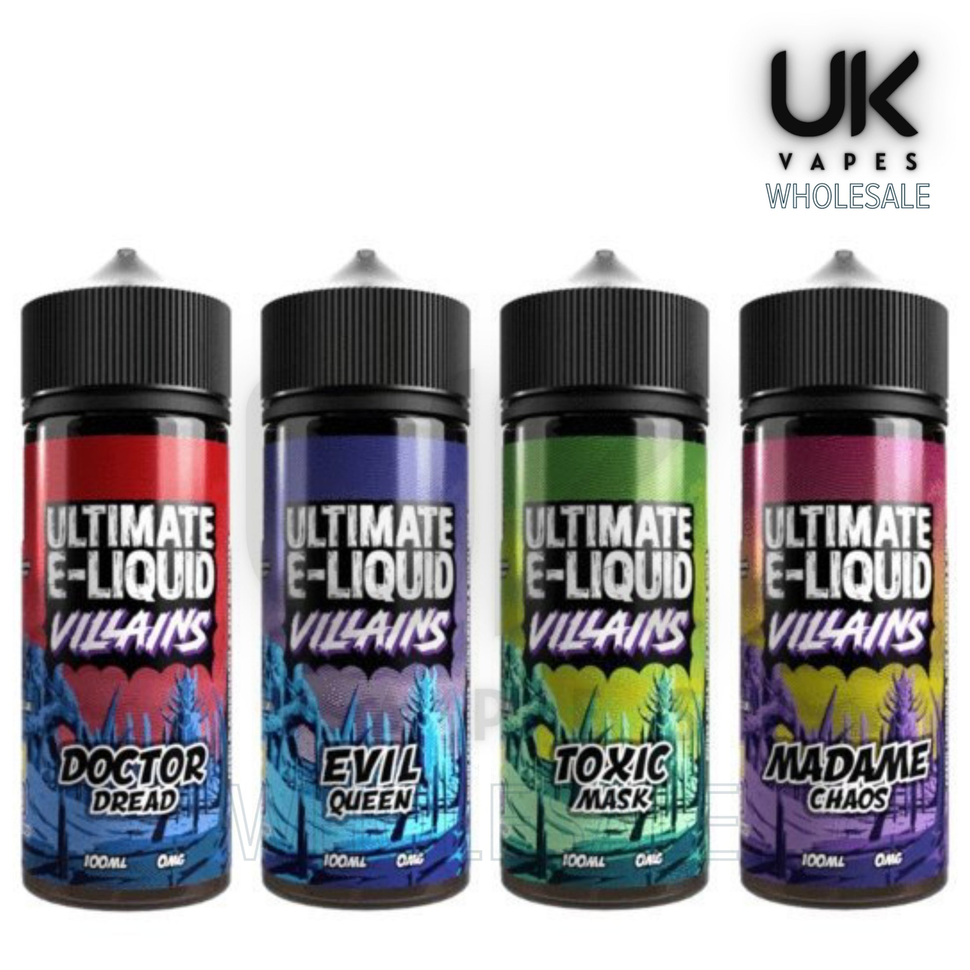 Ultimate Puff Villains 100ml E-liquids