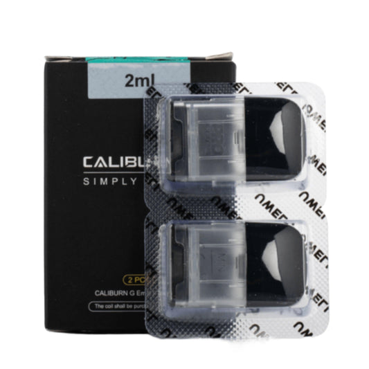Box Of 2 Uwell Caliburn G2 Empty Cartridge Pods | Great Deal Today